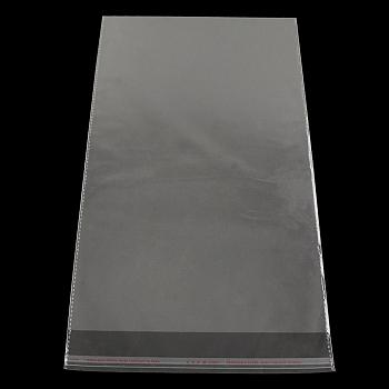Rectangle OPP Cellophane Bags, Clear, 42x30cm, Unilateral Thickness: 0.035mm, Inner Measure: 37x29cm