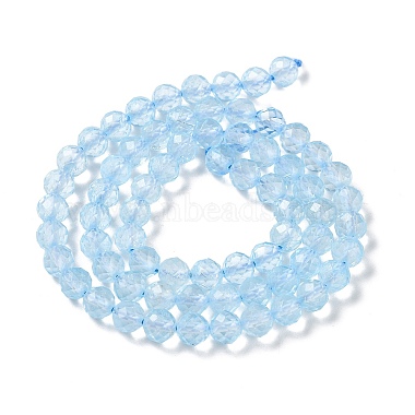 Natural Topaz Crystal Beads Strands(G-P514-A02-04)-2