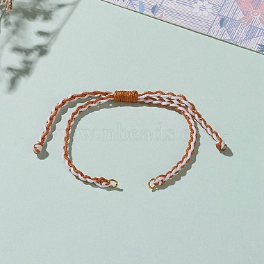Fabrication de bracelet en cordon tressé en nylon réglable(AJEW-JB00874-02)-4