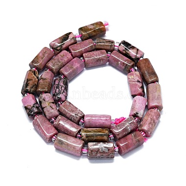 Natural Rhodonite Beads Strands(G-O170-147)-2