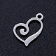 201 Stainless Steel Open Heart Charms(STAS-Q201-JN320-1)-2