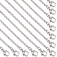 Ожерелья из титановой стали для мужчин и женщин(NJEW-TAC0001-017)-1