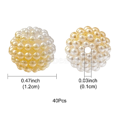 Imitation Pearl Acrylic Beads(OACR-FS0001-42F)-5