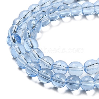 verre rondes rangées de perles(GLAA-I028-6mm-17)-3