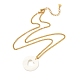 Набор ожерелий с подвесками в форме сердца для девушек и женщин(NJEW-JN03682)-2
