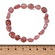 Natural Strawberry Quartz Beads Bracelets(GG-CBA05D5-02B-03A)-5