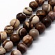 Natural Zebra Jasper Beads Strands(X-G-I199-10-6mm)-1