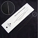Stainless Steel Collapsible Big Eye Beading Needles(X-ES001Y-5.0CM-01)-1