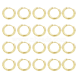 20Pcs Stainless Steel Huggie Hoop Earrings, Golden, 17x2.5mm(EJEW-DC0001-31)