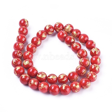 Natural Jade Beads Strands(G-F670-A14-6mm)-2