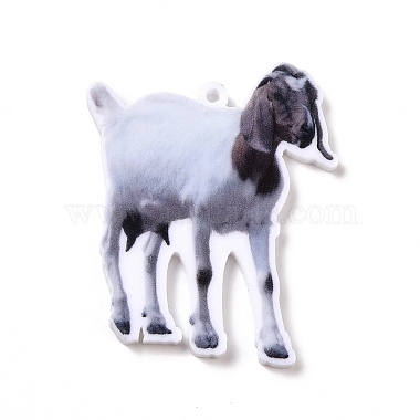 White Sheep Acrylic Pendants