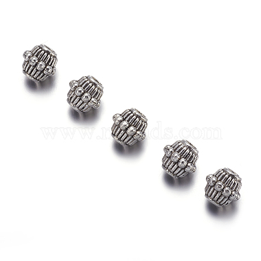 Tibetan Style Alloy Beads(X-AB34)-3