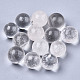 Perlas de cristal de cuarzo natural(G-R483-14-8mm)-1