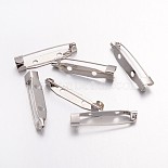Platinum Iron Safety Brooch(IFIN-S525-30mm)