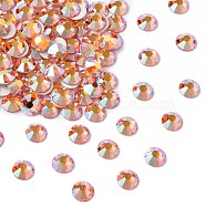 Preciosa&reg MAXIMA Crystal No Hotfix Flatback Stones, Czech Crystal, Dura Foiling, Round(438 11 615 Chaton Rose), 90310 200 Sun AB, SS12(3~3.2mm)(Y-PRC-NSS12-90310-200)