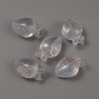 Clear Vegetables Lampwork Beads