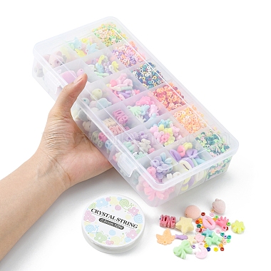 DIYキャンディーカラーブレスレット作りキット(DIY-YW0006-26)-5