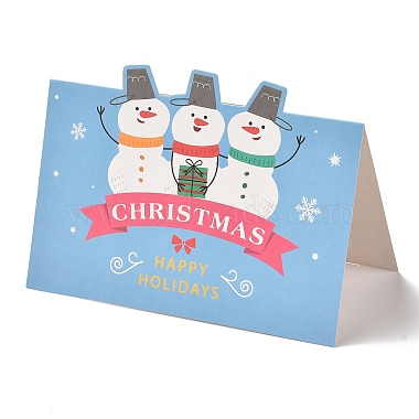 Christmas Theme Greeting Cards(DIY-M022-01)-4