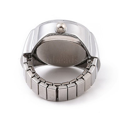 201 кольцо из нержавеющей стали с эластичным ремешком для часов(WACH-G018-01P-03)-2