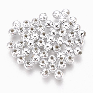 8mm Round ABS Plastic Beads