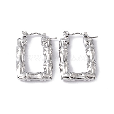Rectangle 304 Stainless Steel Earrings