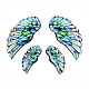 Epoxy Resin Wing Pendants(FIND-N005-64C)-1