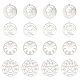 dicosmétique 16pcs 4 style 201 pendentifs en acier inoxydable(STAS-DC0005-09)-1