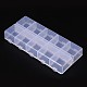 Cuboid Plastic Bead Containers(X-CON-N007-02)-3