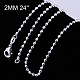 Brass Ball Chain Necklaces(NJEW-BB10834-24)-1