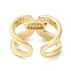 Real 18K Gold Plated Wide Band for Men Women(X-ZIRC-C021-12G)-2