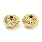 Brass Beads, Cadmium Free & Lead Free, Rondelle, Real 24K Gold Plated, 12x8mm, Hole: 2.3mm(KK-A187-06A-G)