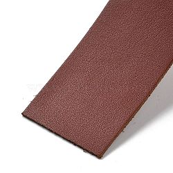 Imitation Leather, Garment Accessories, Saddle Brown, 200x3.75x0.12cm(DIY-WH0502-86C-05)