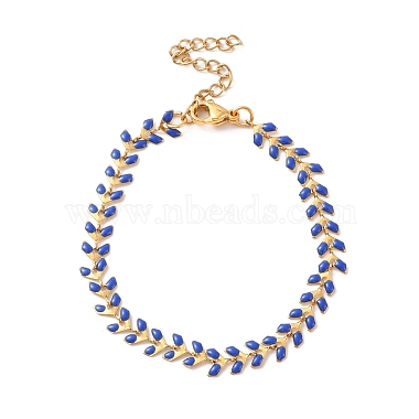 Medium Blue 304 Stainless Steel Bracelets