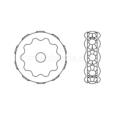 プレシオサ® マキシマ クリスタル マルチストーンセッティング(X-PRC-MA4-00030-200-S)-5