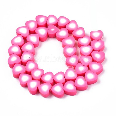 Chapelets de perle en pâte polymère manuel(CLAY-S096-044E)-2