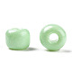 perles de rocailles en verre de couleurs intérieures opaques et transparentes(SEED-F004-4mm-04)-2