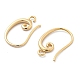 boucle d'oreille en laiton crochets(KK-G516-02G)-2