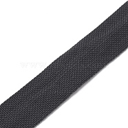 Flat Polyester Bands, for Bag Strap Making, Slate Gray, 1 inch(26mm)(OCOR-WH0082-49E)