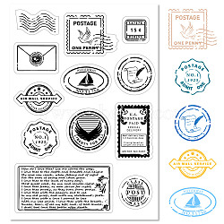 Custom PVC Plastic Clear Stamps, for DIY Scrapbooking, Photo Album Decorative, Cards Making, Stamp Sheets, Film Frame, Others, 160x110x3mm(DIY-WH0439-0054)