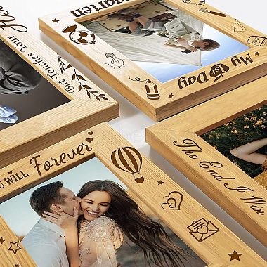 Natural Wood Photo Frames(DIY-WH0234-012)-6