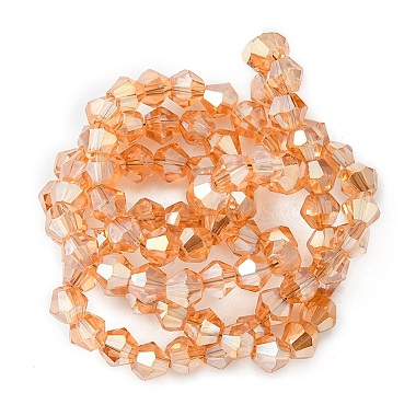 5mm Peru Bicone Glass Beads