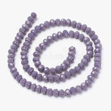 Opaque Solid Color Glass Beads Strands(EGLA-A034-P6mm-D11)-2