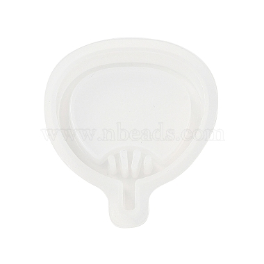 Fan Pendant DIY Silhouette Silicone Molds(DIY-Z040-01B)-2