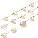 Natural Pearl & Mixed Stone Beaded Chains(CHS-B002-01G-06)-1