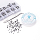 710Pcs Electroplate Transparent Glass Beads Strands(DIY-YW0003-07)-7