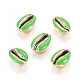 Electroplated Cowrie Shell Beads(X-BSHE-G019-01G-J)-1