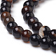naturelles agate perles brins(X-G-L555-04-4mm)-2