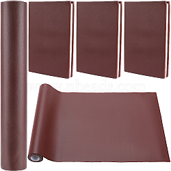 Imitation Leather Book Covers, Notebook Wraps, Dark Red, 1400x300x0.6mm(DIY-WH0491-92A-03)