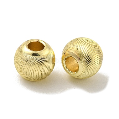 Golden Round Brass Beads