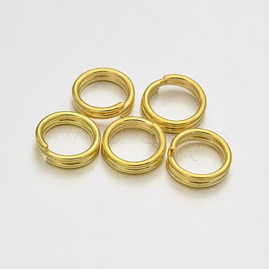 Golden Ring Brass Split Rings